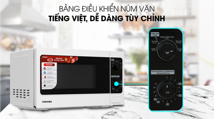 Lò Vi Sóng TOSHIBA ER-SM20(W1)VN 3