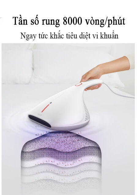 Máy Hút Bụi Đệm Giường Xiaomi Deerma CM800 Diệt Khuẩn UV 2