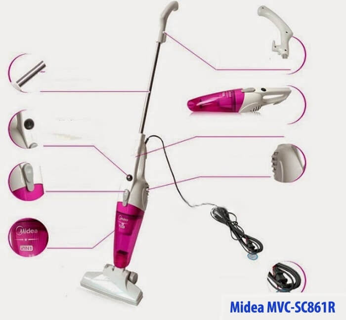 Máy Hút Bụi Cầm Tay Midea MVC SC861R 2