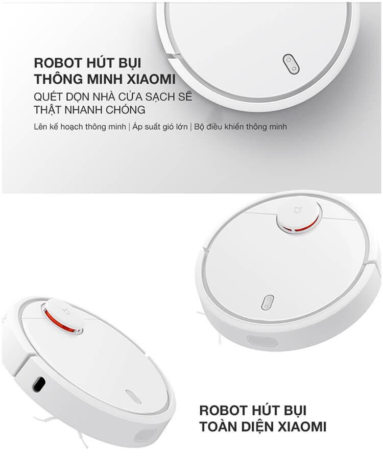 Robot Hút Bụi Xiaomi SKV4022GL Mi Robot Vacuum 1