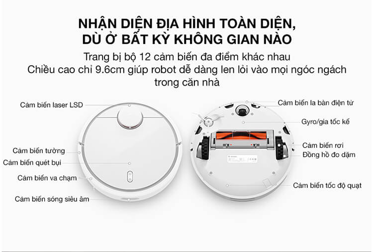 Robot Hút Bụi Xiaomi SKV4022GL Mi Robot Vacuum 7