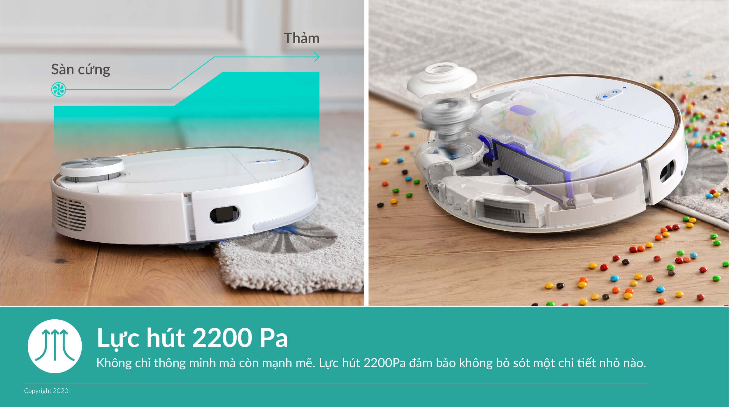 Robot Hút Bụi Lau Nhà Thông Minh Eufy RoboVac L70 Hydrid - T2190 1