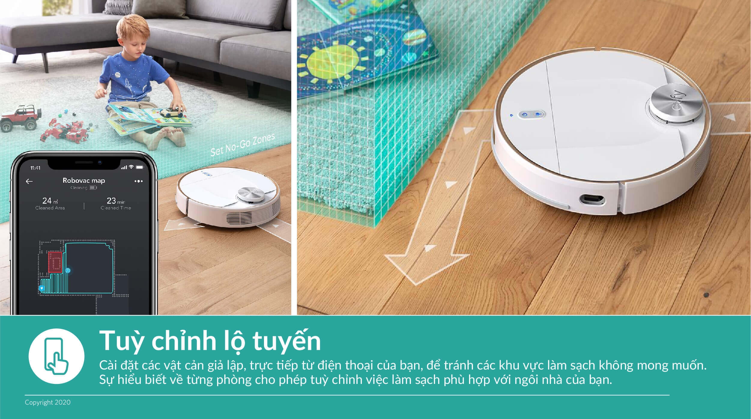 Robot Hút Bụi Lau Nhà Thông Minh Eufy RoboVac L70 Hydrid - T2190 8