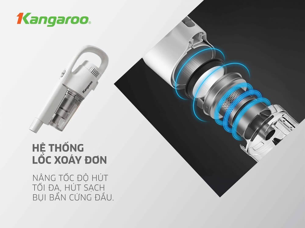 Máy Hút Bụi Cầm Tay Kangaroo KGRB02