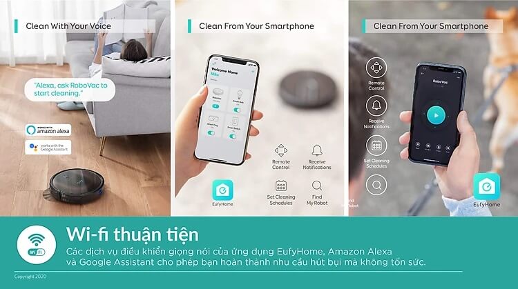 Robot Hút Bụi Eufy RoboVac 30C Max - T2130