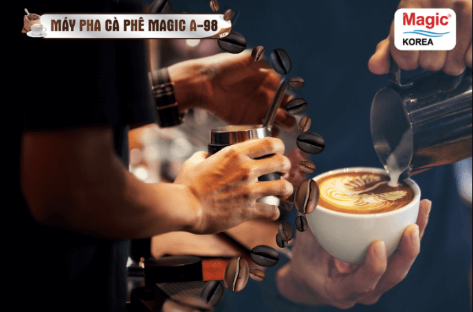 Máy Pha Cà Phê Magic Korea A-98 6