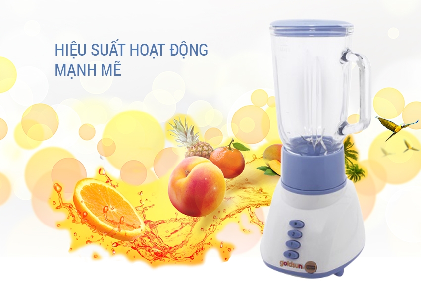 Máy Xay Sinh Tố 3 In 1 Cối Thủy Tinh Goldsun BL-GTY05 (1.25L) 3