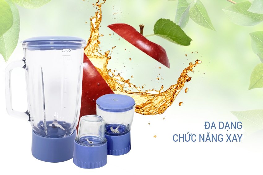 Máy Xay Sinh Tố 3 In 1 Cối Thủy Tinh Goldsun BL-GTY05 (1.25L) 4