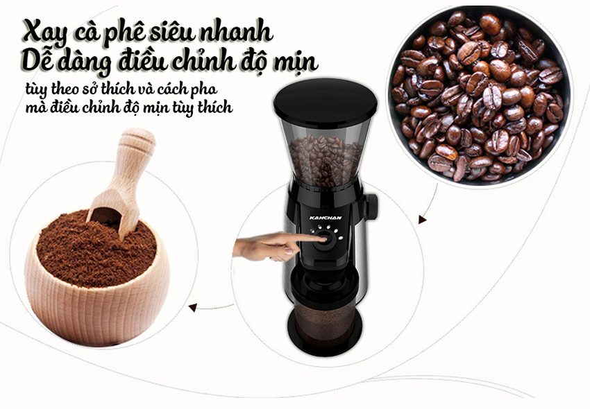 Máy Xay Cà Phê Chuyên Nghiệp Kahchan CG9129 2
