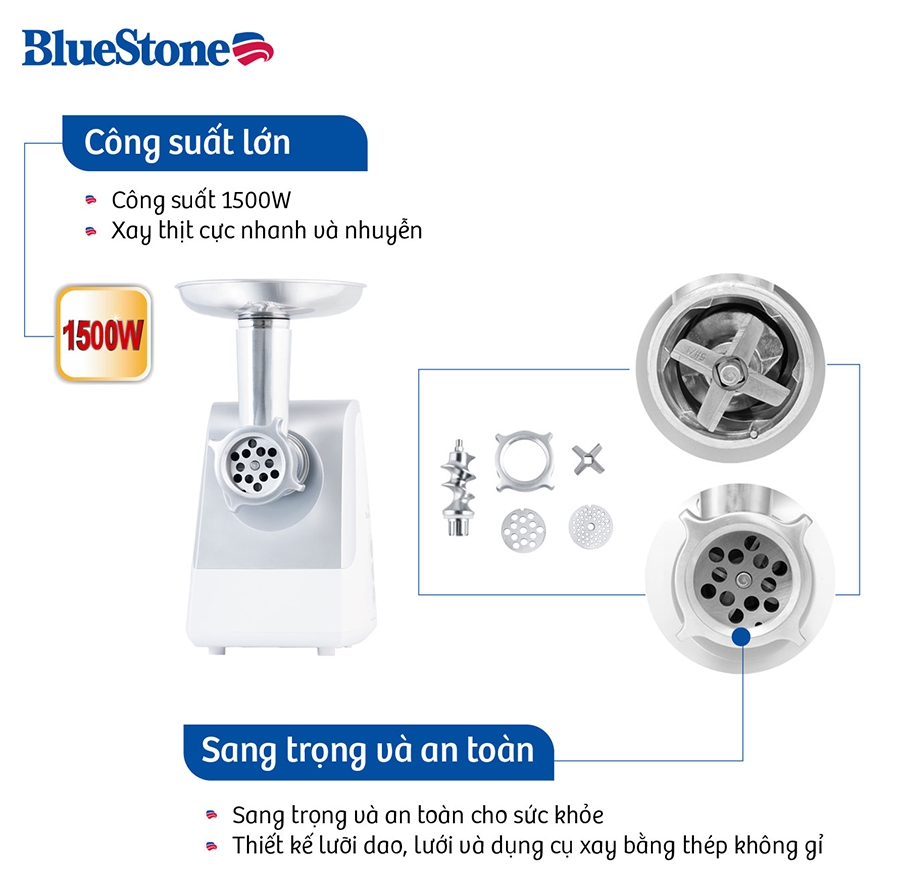 Máy Xay Thịt Bluestone CHB-5175 2