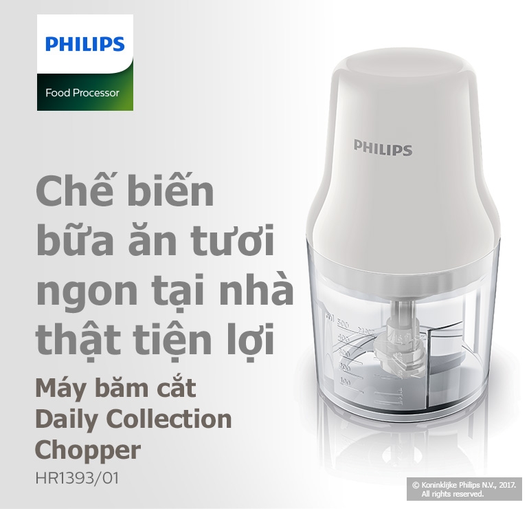 Máy Xay Thịt Philips HR1393 (0.7L) 1