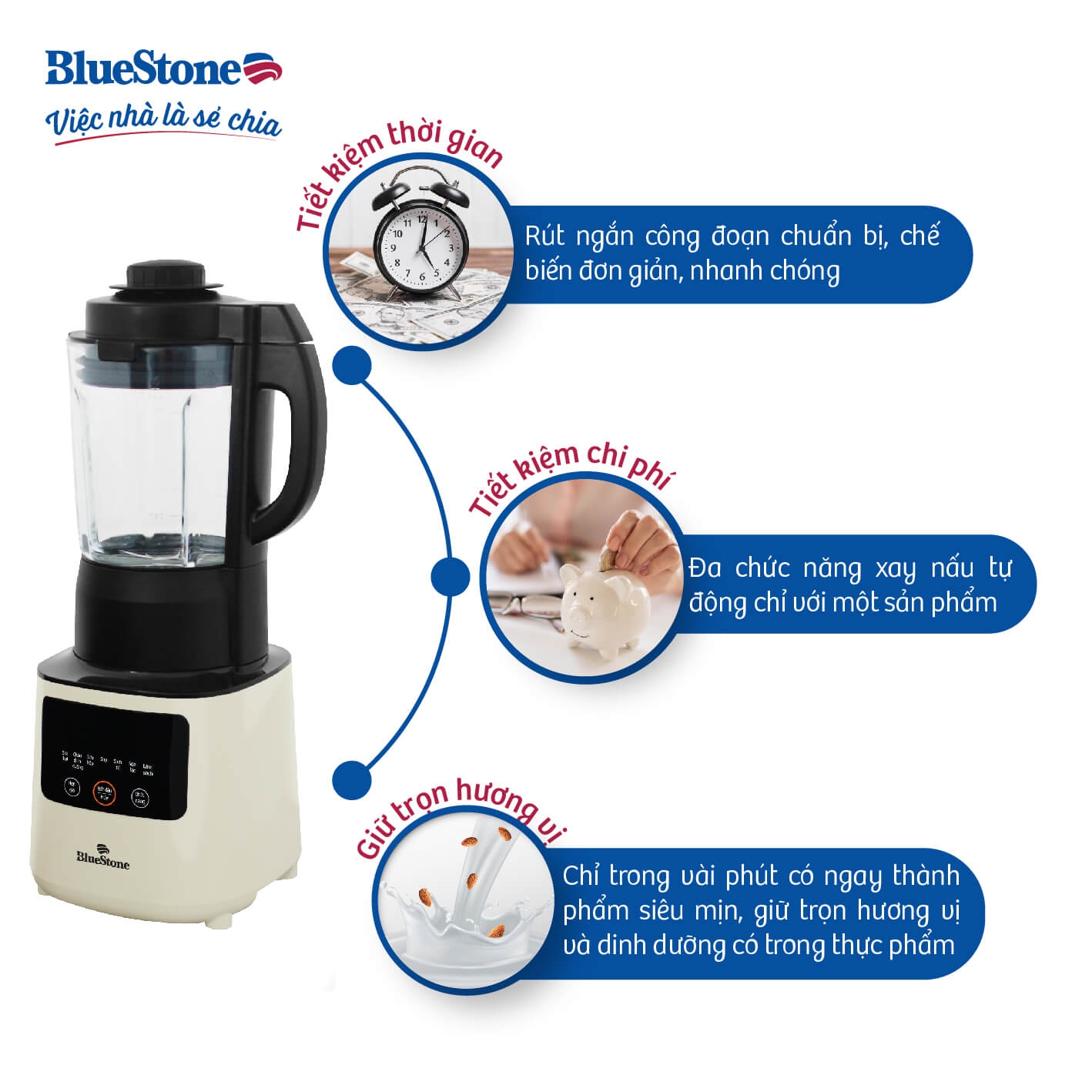 Máy Xay Nấu Đa Năng Bluestone BLB-6035 3