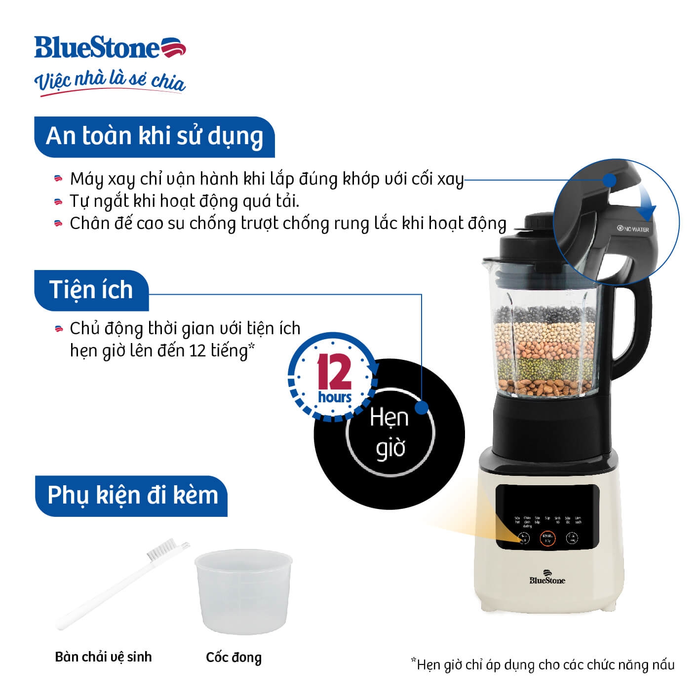 Máy Xay Nấu Đa Năng Bluestone BLB-6035 5