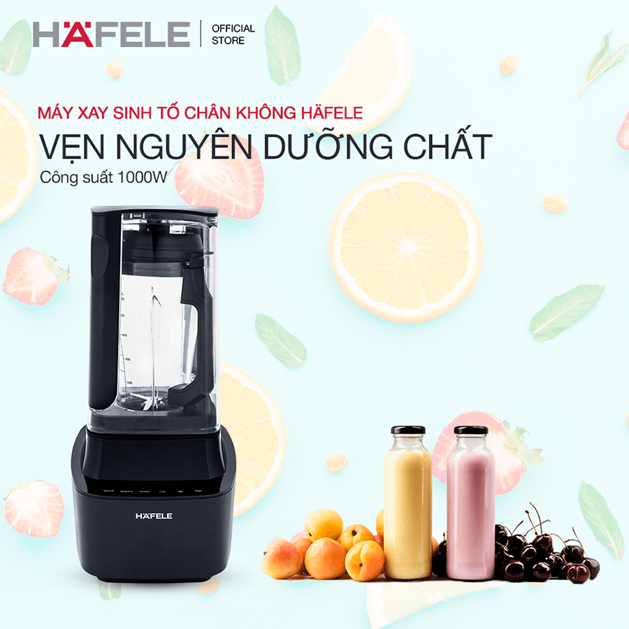 Máy Xay Sinh Tố Đa Năng Chân Không Hafele BR230-19E00 535.43.271 1