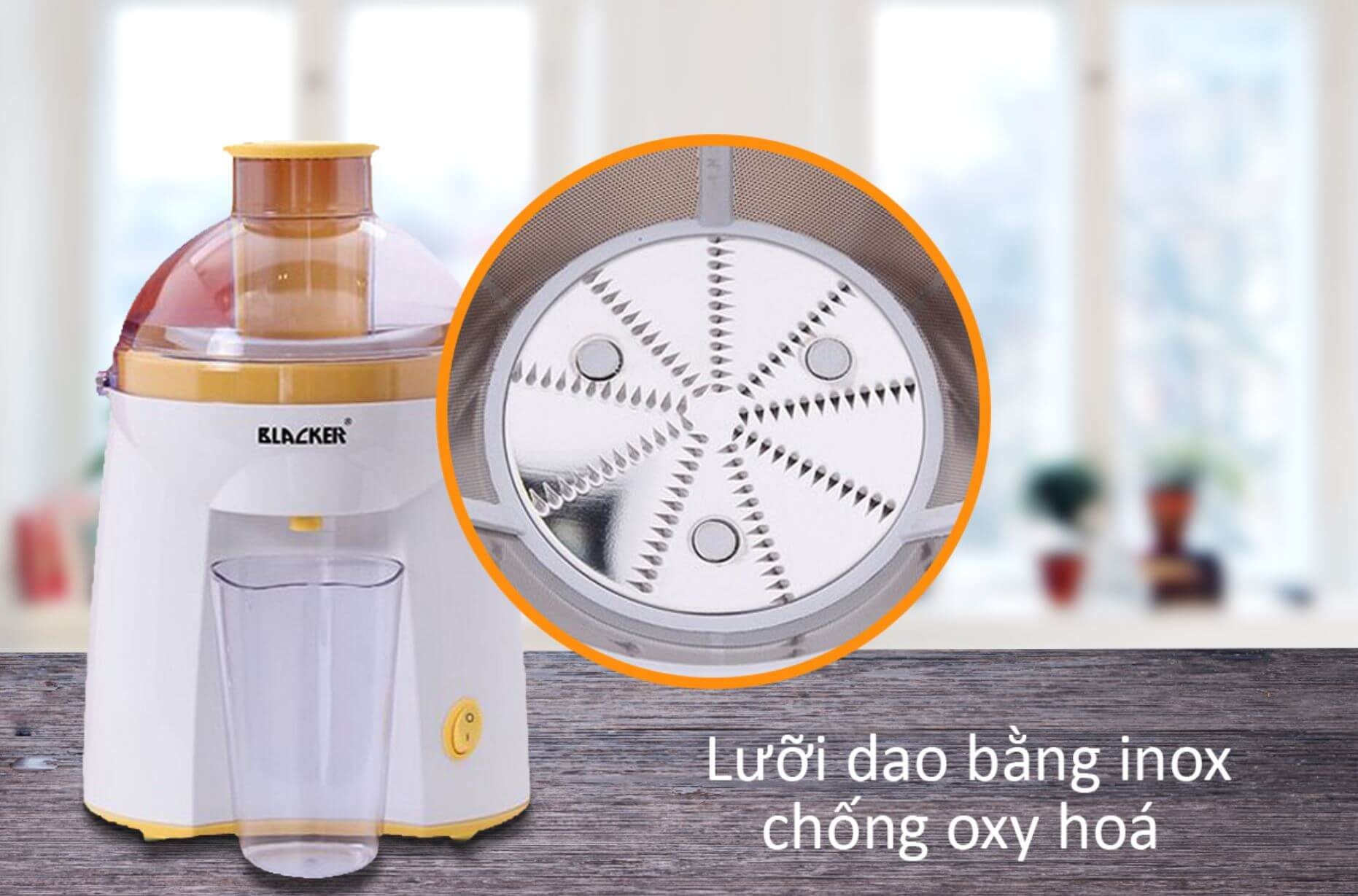 Máy Ép Trái Cây Blacker SL280 4