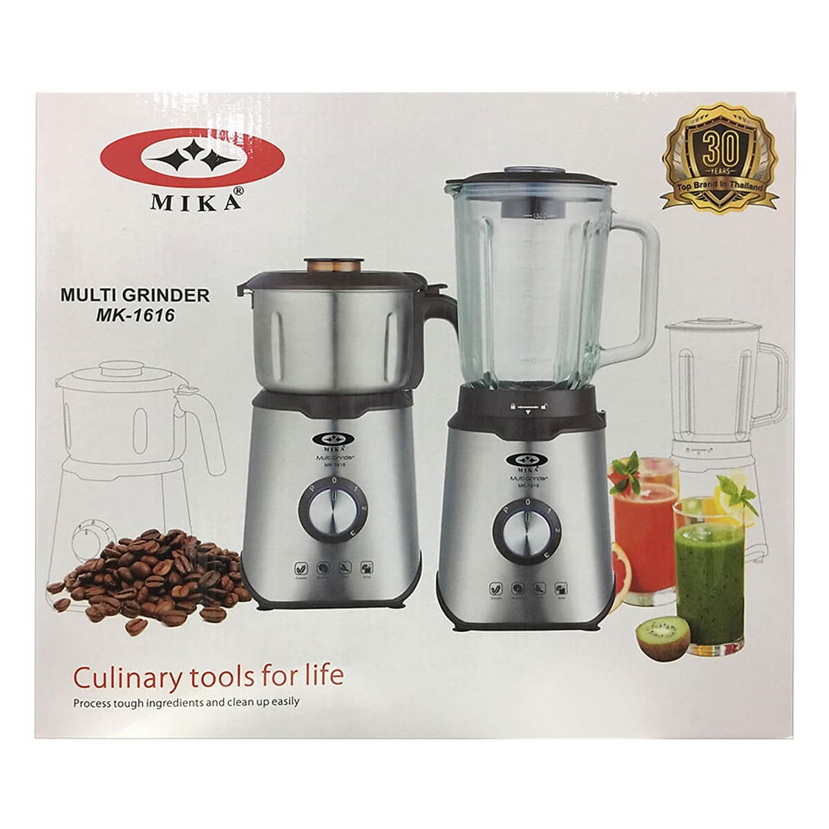 Máy Xay Đa Năng MIKA MK-1616 (2L) 1