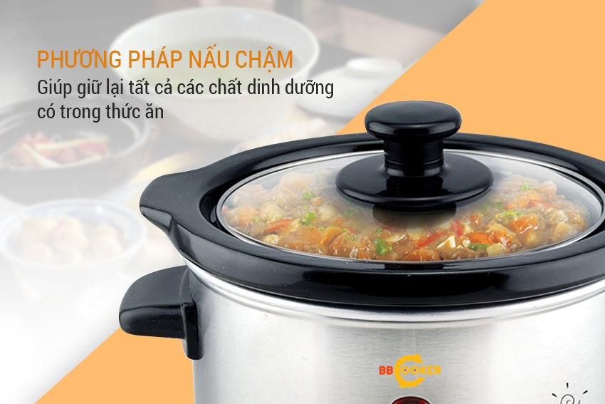 Nồi Nấu Cháo Đa Năng BBCooker BS25 (2.5L) 1