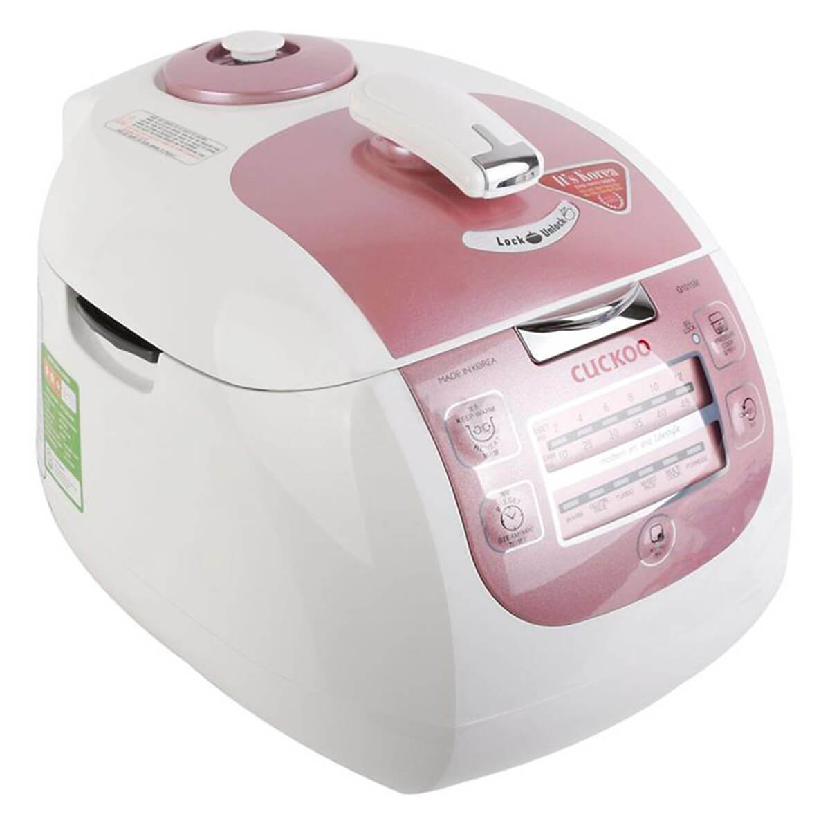Nồi Cơm Áp Suất Điện Tử Cuckoo CRP-G1015M - 1.8L (Hồng)
