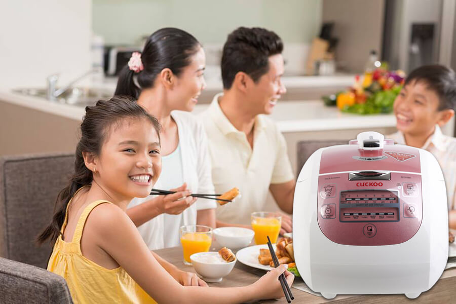 Nồi Cơm Áp Suất Điện Tử Cuckoo CRP-G1015M - 1.8L (Hồng)