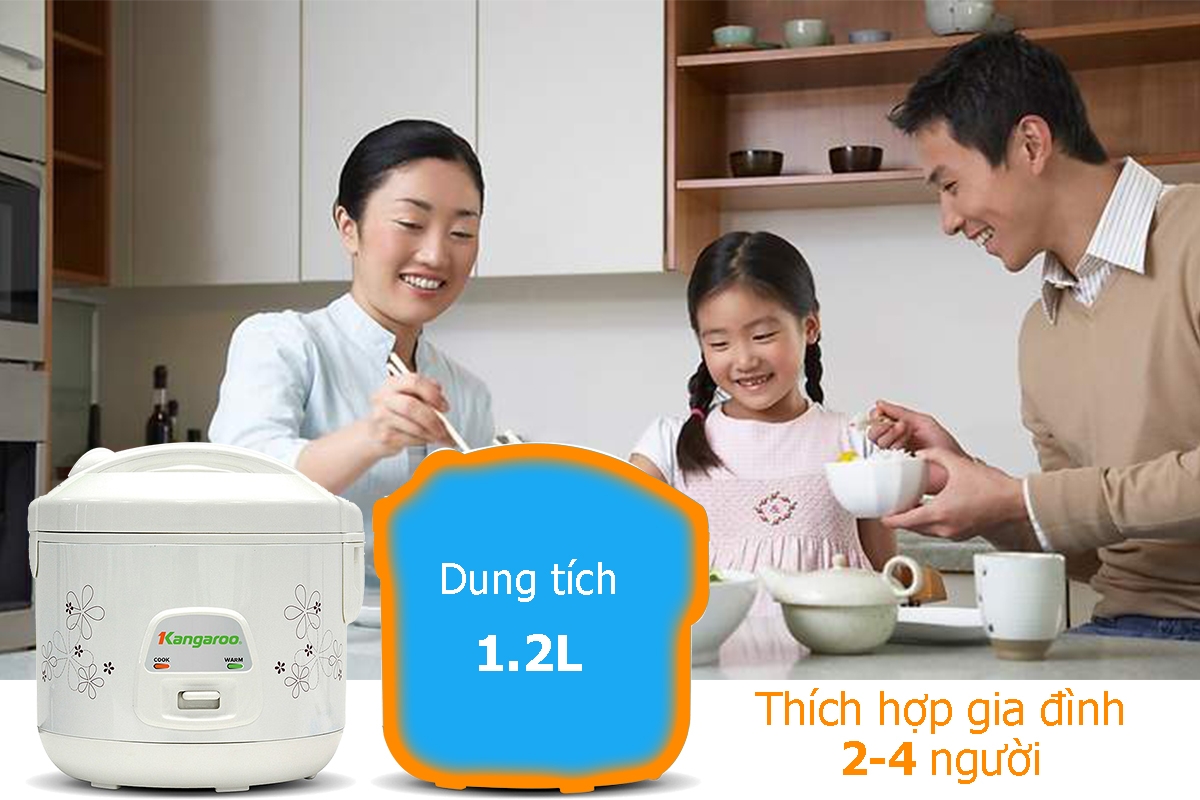 Nồi Cơm Điện Kangaroo KG18N 1