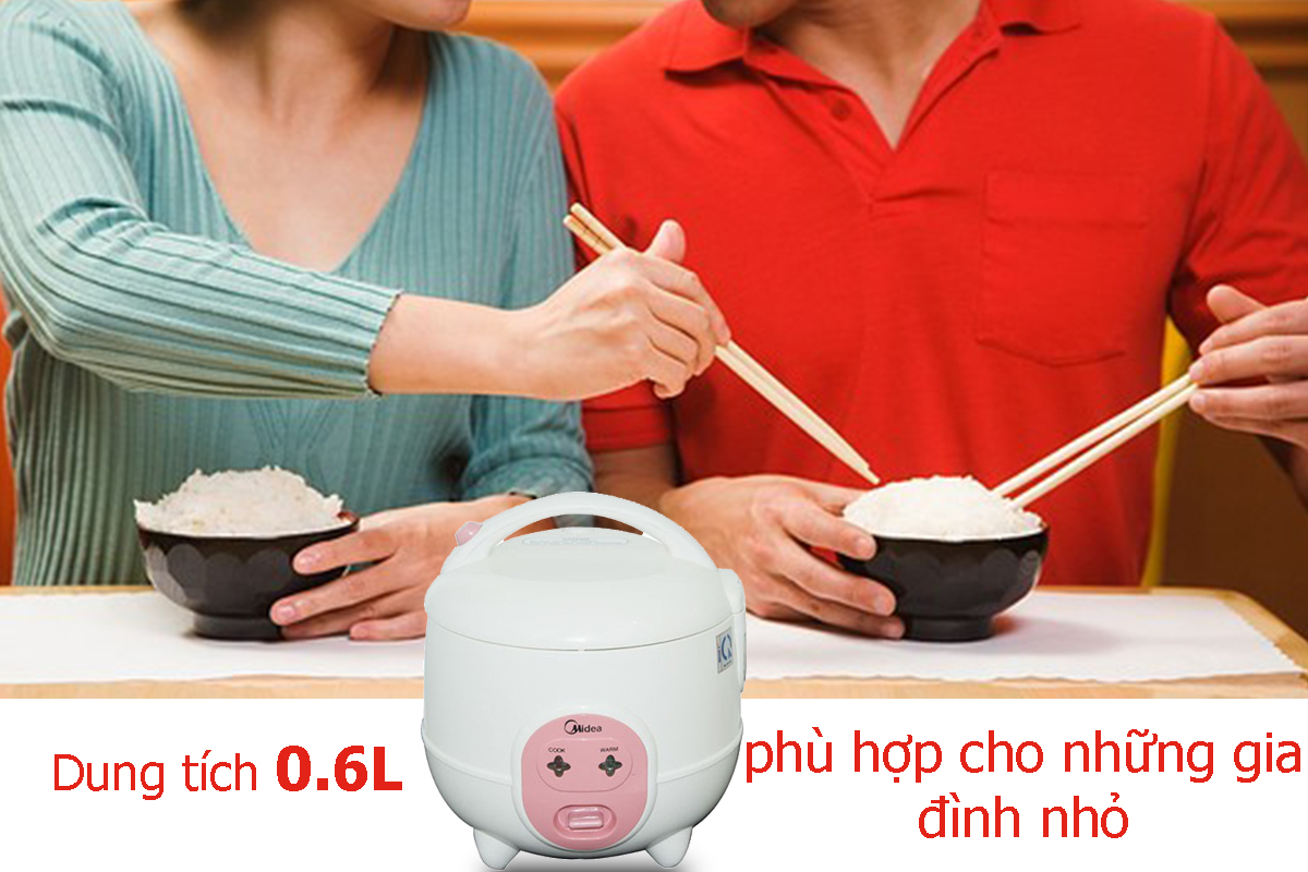 Nồi Cơm Điện Midea CM06SA 2