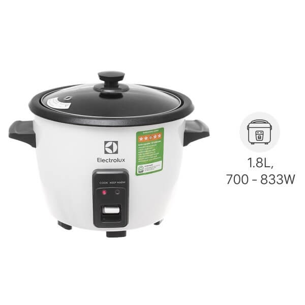 Nồi Cơm Điện Nắp Rời Electrolux E2RC1-320W 1.8L