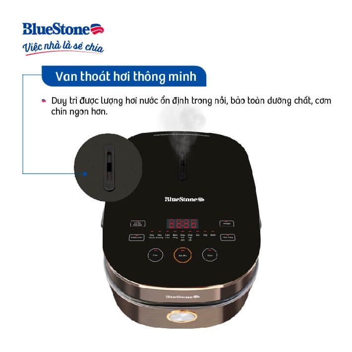Nồi Cơm Điện Tử Lòng Niêu BlueStone RCB-5949 1.5 Lít 4