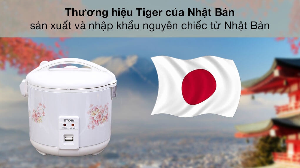 Nồi Cơm Điện Nắp Gài Tiger JNP-1800 - 1.8L