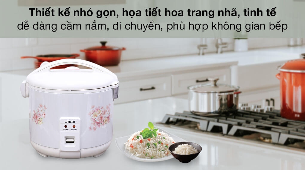 Nồi Cơm Điện Nắp Gài Tiger JNP-1800 - 1.8L 7