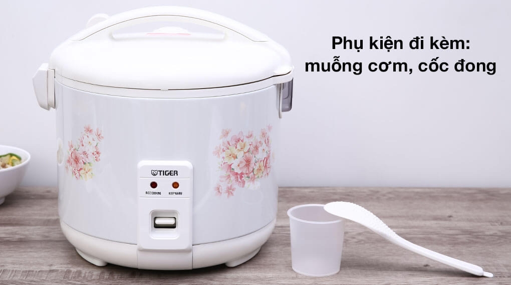Nồi Cơm Điện Nắp Gài Tiger JNP-1800 - 1.8L 8