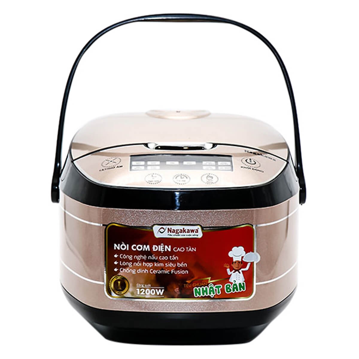 Nồi Cơm Điện Cao Tần Nagakawa NAG0102 (1.8L)