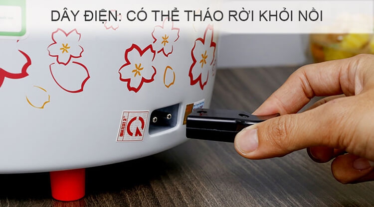 Nồi Cơm Điện Nắp Rời Sharp KSH-D22V 9