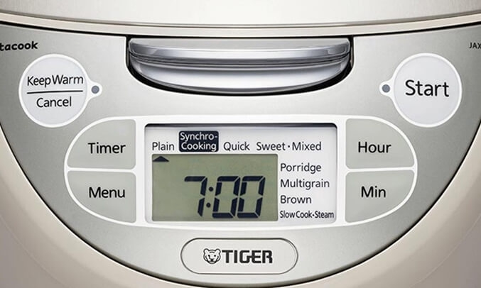 Nồi Cơm Điện Tử Tiger JAX-S18W - 1.8L 5