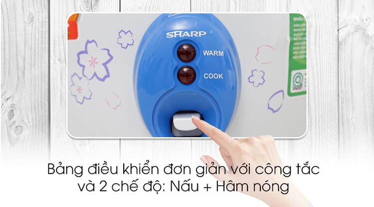 Nồi Cơm Nắp Rời Sharp KSH-D19V (1.8L) 5