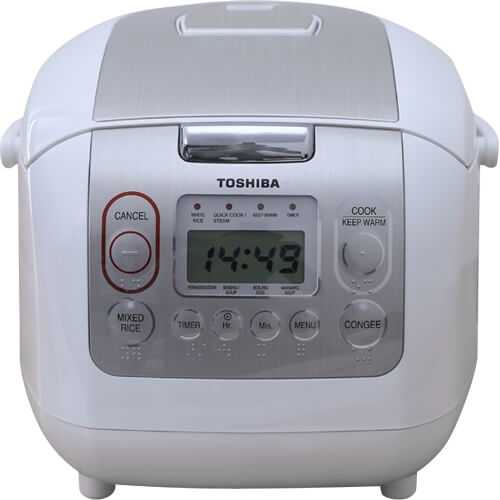Nồi Cơm Điện Tử Toshiba RC-10NMFVN (WT) (1 Lít)
