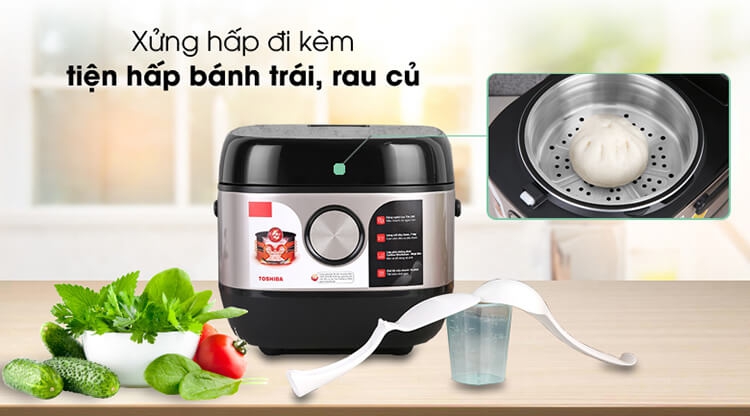 Nồi Cơm Cao Tần Toshiba 1.8 Lít RC-18IX1PV 9