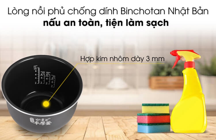 Nồi Cơm Cao Tần Toshiba 1.8 Lít RC-18IX1PV 3