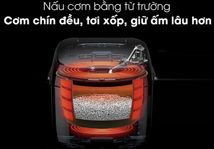 Nồi Cơm Cao Tần Toshiba 1.8 Lít RC-18IX1PV 4