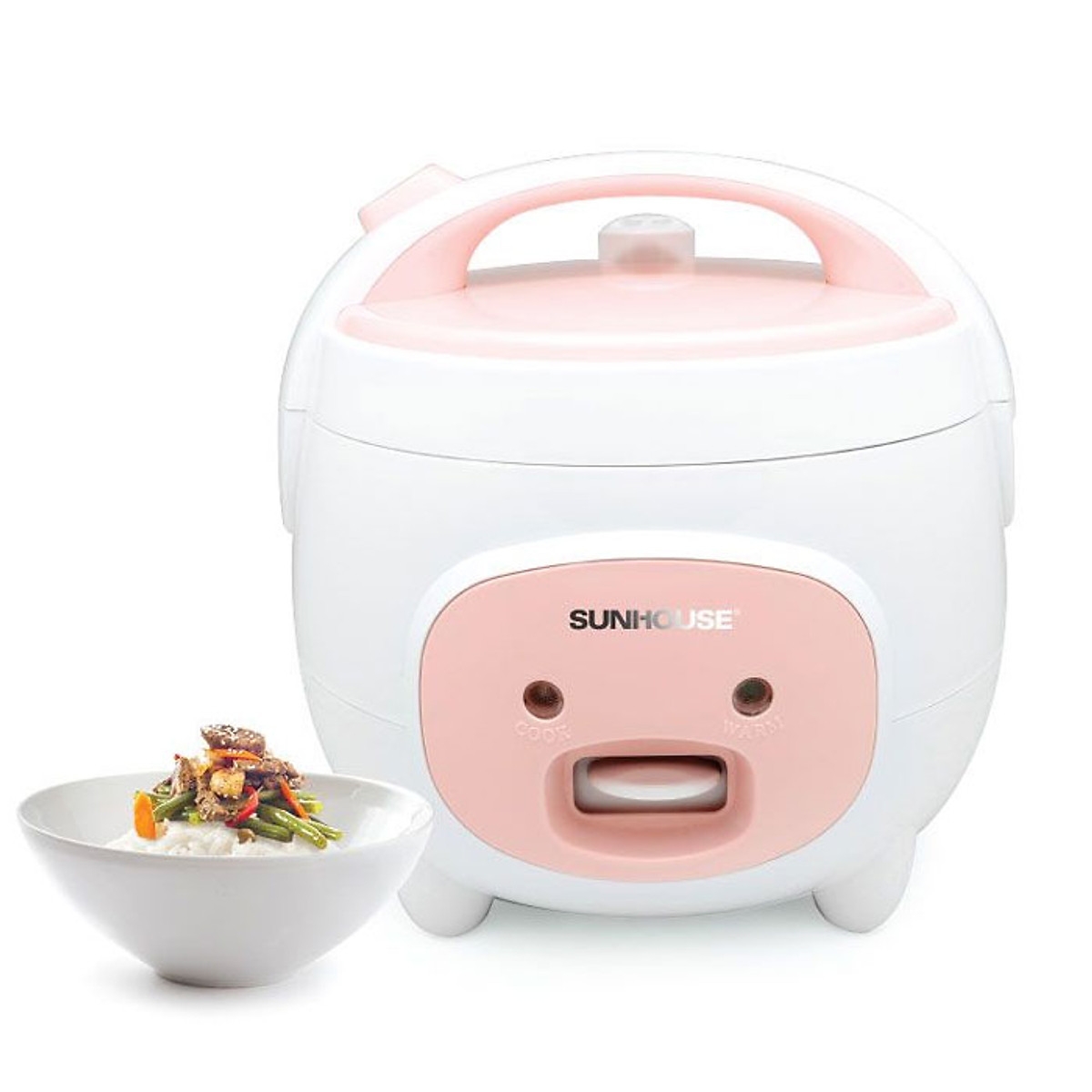 Nồi Cơm Điện Nắp Gài Sunhouse SHD8217W (1.2L)