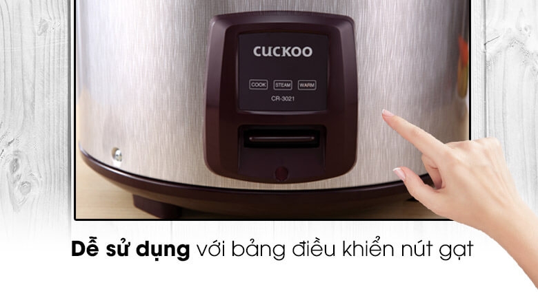 Nồi Cơm Điện Nắp Gài Cuckoo CR-3021 (5.4L) 5