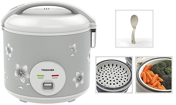 Nồi cơm điện nắp gài Toshiba 1,8 lít RC-18JFM2(H)VN 2
