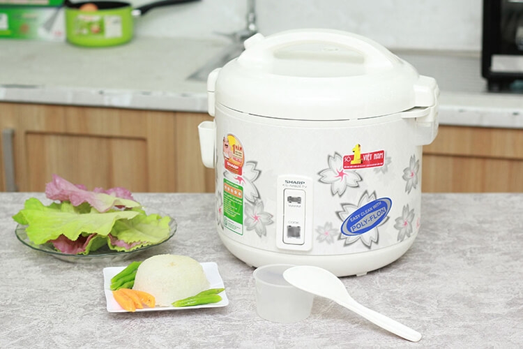 Nồi Cơm Điện Sharp KS-N182ETV - 1.8 Lít 1