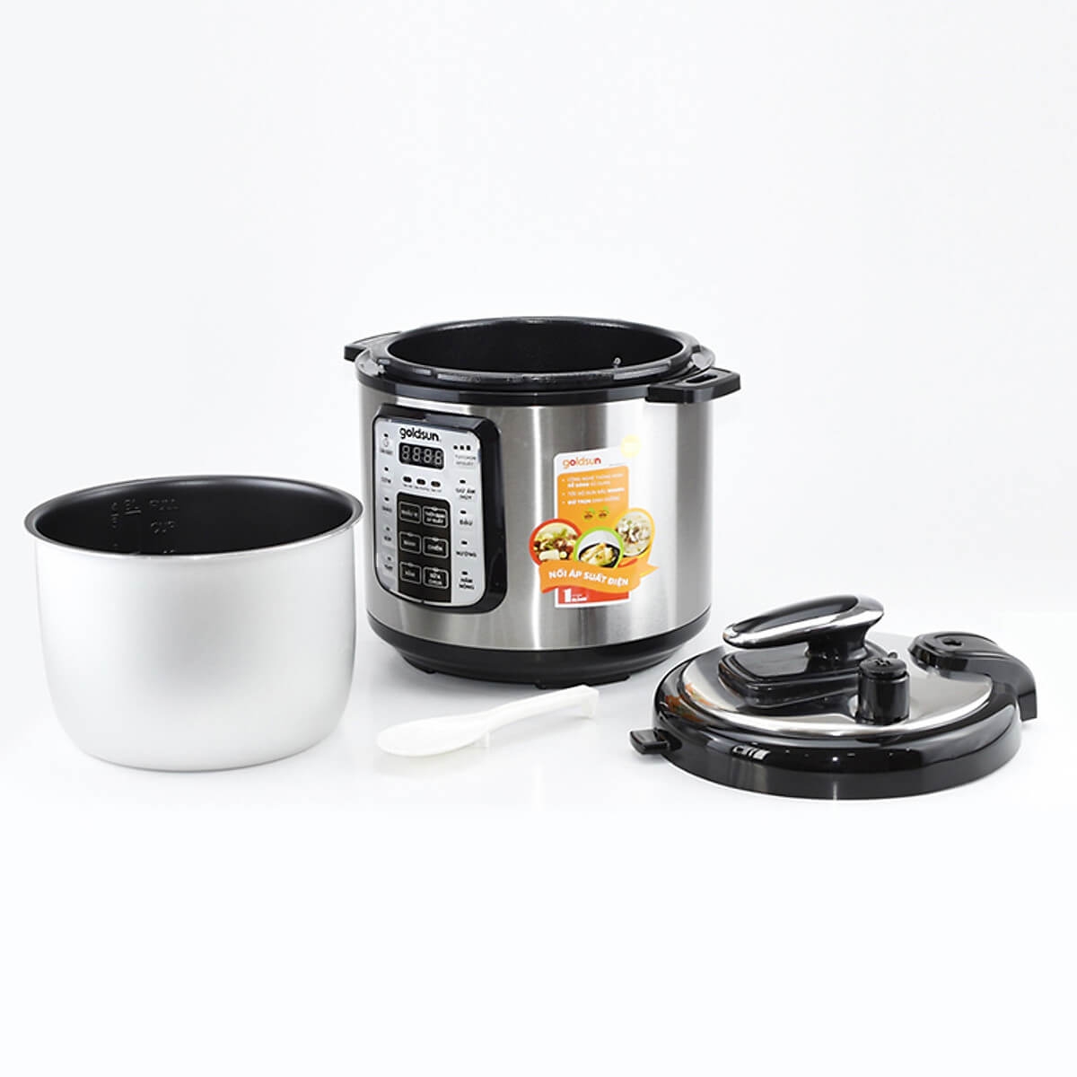 Nồi Áp Suất Điện Tử Goldsun CD4701 (6L)
