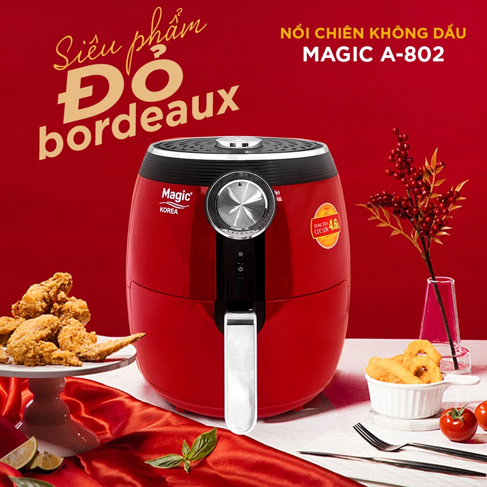 Nồi Chiên Không Dầu Magic Korea A-802 1