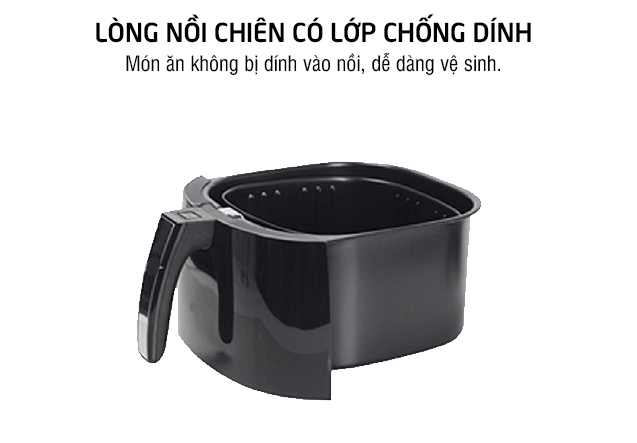 Nồi Chiên Không Dầu Lock&Lock EJF276 (3.0 Lít) 2