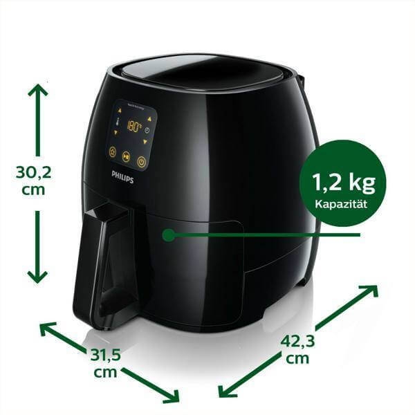 Nồi Chiên Không Dầu Philips HD9240/90 3
