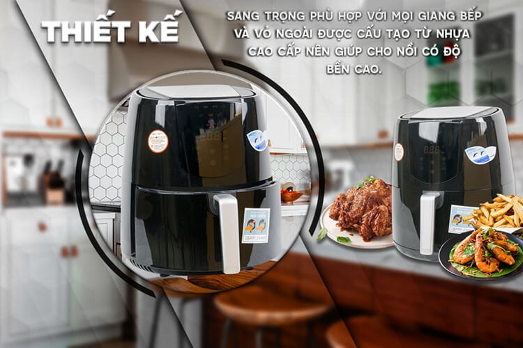 Nồi Chiên Không Dầu Perfect PF-D92 3