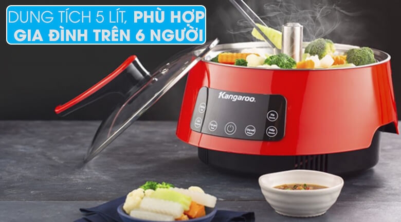 Lẩu Điện Thang Máy Kangaroo KG278 (5.0 Lít) 1