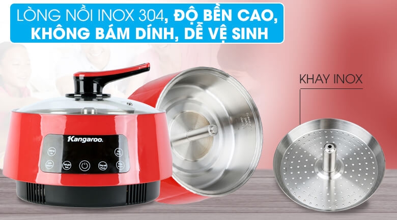 Lẩu Điện Thang Máy Kangaroo KG278 (5.0 Lít) 4