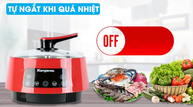 Lẩu Điện Thang Máy Kangaroo KG278 (5.0 Lít) 5